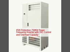 IP20 Protection 750KW Power Frequency Inverter with SVC Control and Overload Capacity