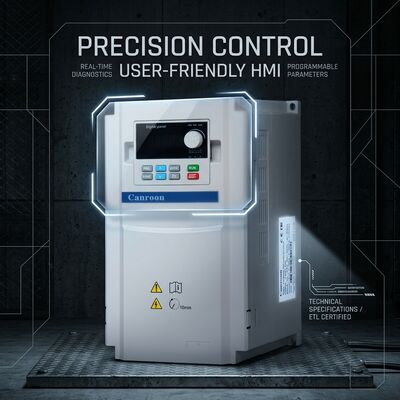 High Power Density Vector VFD Variable Frequency Drive 500KW Heavy Duty 480V Output